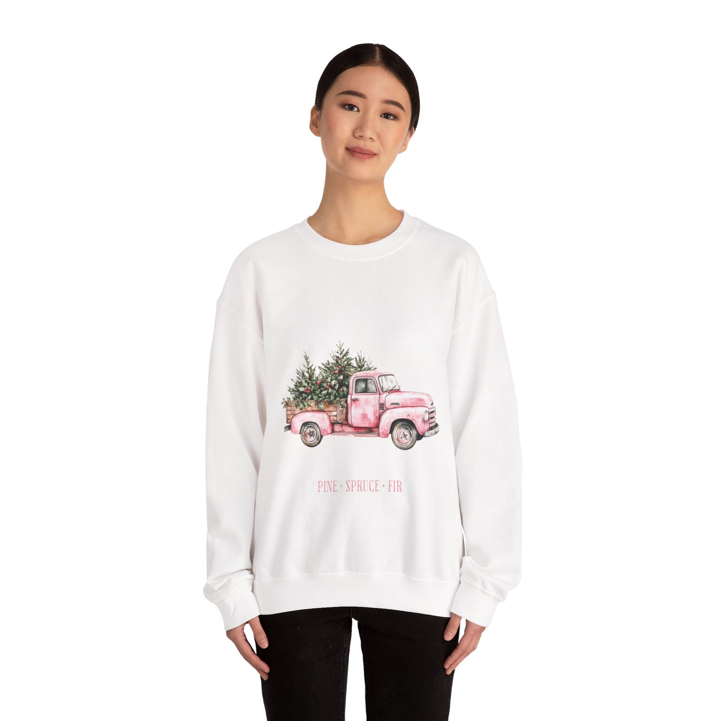 Farm Fresh Christmas Unisex Heavy Blend™ Crewneck Sweatshirt