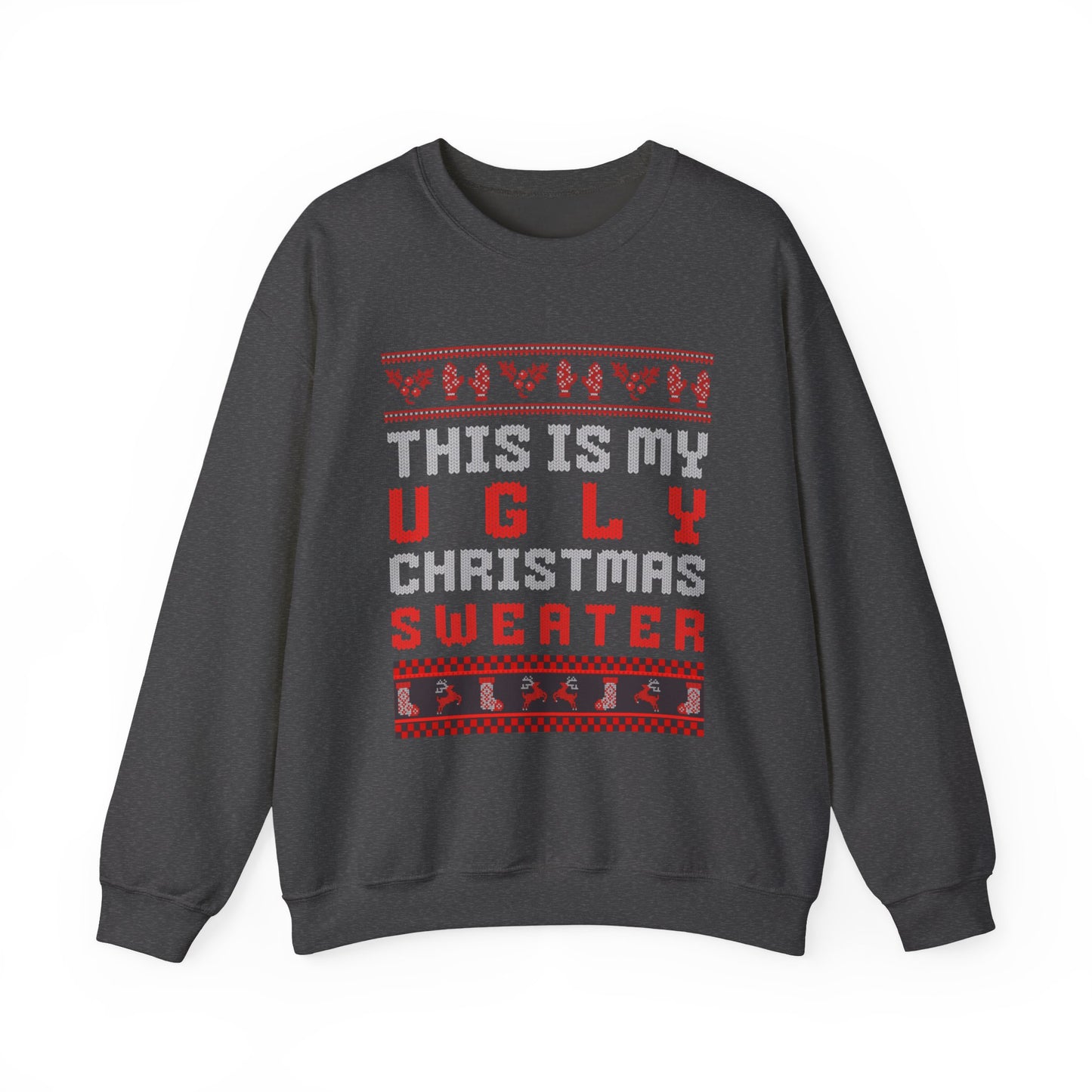 Ugly Christmas Sweater Unisex Crewneck Sweatshirt