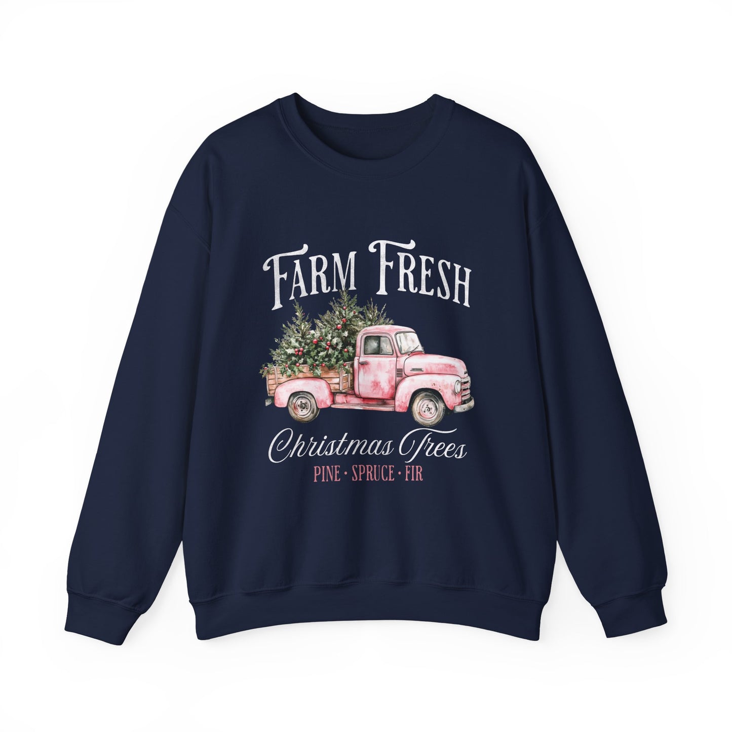 Farm Fresh Christmas Unisex Heavy Blend™ Crewneck Sweatshirt
